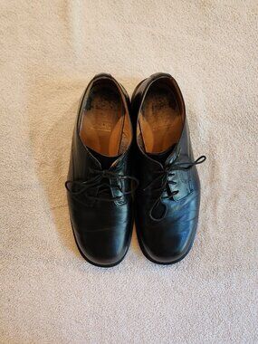 Dr. Martens 8452 Vintage Made in England Black Leather Oxford/Derby, Men's UK11